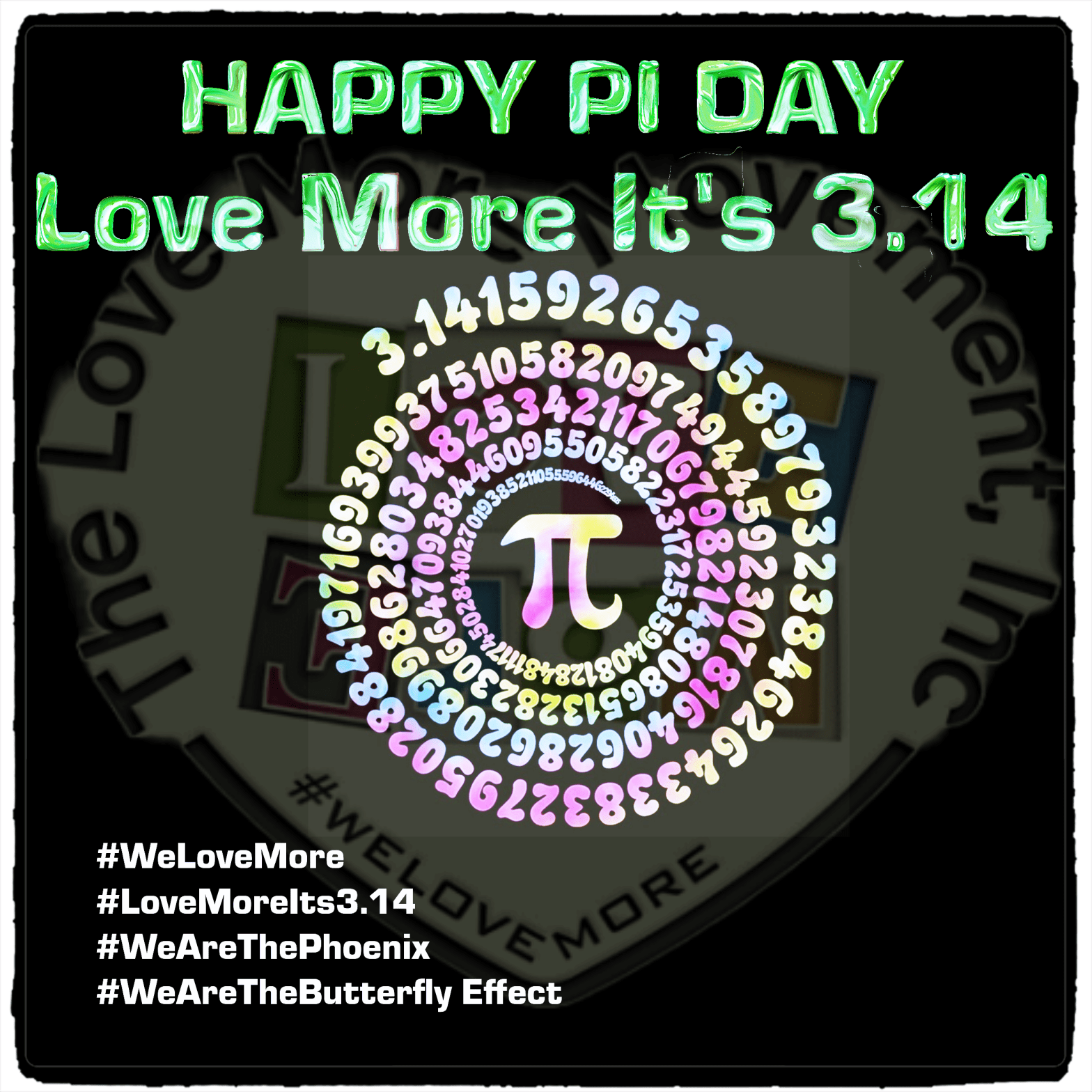 Love More, It's 3.14